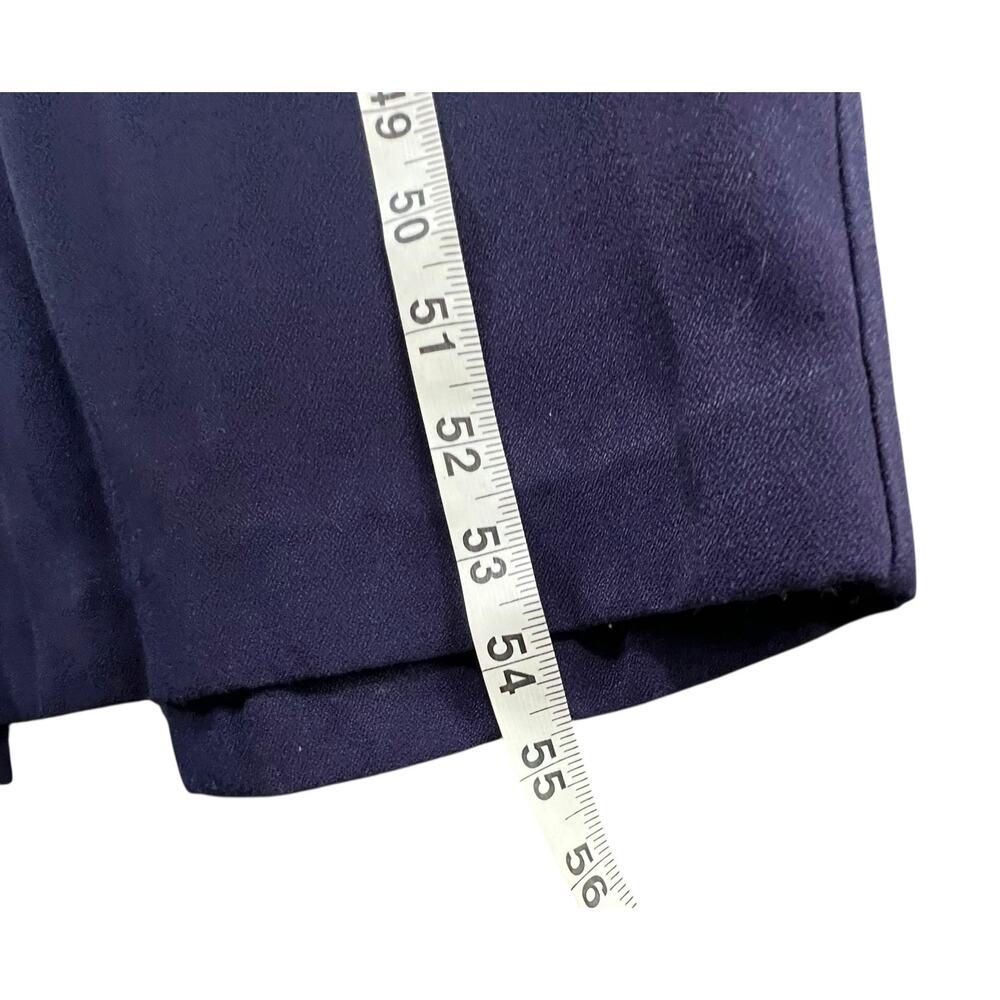 Jessica McClintock Vintage 90s Dress 6 Blue Velvet Bridal Party Timeless Glamour - Picture 11 of 15